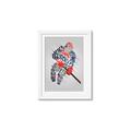 Picture of Hockey Words Player _GroupedProduct_Rectangle_Portrait_Mini_ _GroupedProduct_Rectangle_Portrait_Framed_Matted_