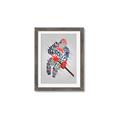 Picture of Hockey Words Player _GroupedProduct_Rectangle_Portrait_Mini_ _GroupedProduct_Rectangle_Portrait_Framed_Matted_