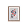 Picture of Hockey Words Player _GroupedProduct_Rectangle_Portrait_Mini_ _GroupedProduct_Rectangle_Portrait_Framed_Matted_