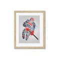 Picture of Hockey Words Player _GroupedProduct_Rectangle_Portrait_Mini_ _GroupedProduct_Rectangle_Portrait_Framed_Matted_