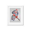Picture of Hockey Words Player _GroupedProduct_Rectangle_Portrait_Mini_ _GroupedProduct_Rectangle_Portrait_Framed_Matted_