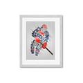 Picture of Hockey Words Player _GroupedProduct_Rectangle_Portrait_Mini_ _GroupedProduct_Rectangle_Portrait_Framed_Matted_