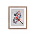 Picture of Hockey Words Player _GroupedProduct_Rectangle_Portrait_Mini_ _GroupedProduct_Rectangle_Portrait_Framed_Matted_