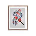 Picture of Hockey Words Player _GroupedProduct_Rectangle_Portrait_Mini_ _GroupedProduct_Rectangle_Portrait_Framed_Matted_