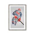 Picture of Hockey Words Player _GroupedProduct_Rectangle_Portrait_Mini_ _GroupedProduct_Rectangle_Portrait_Framed_Matted_