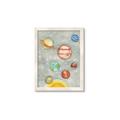 Picture of Watercolour Solar System I _GroupedProduct_Rectangle_Portrait_Mini_ _GroupedProduct_Rectangle_Portrait_Framed_Matted_