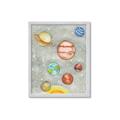 Picture of Watercolour Solar System I _GroupedProduct_Rectangle_Portrait_Mini_ _GroupedProduct_Rectangle_Portrait_Framed_Matted_