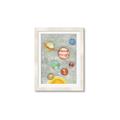 Picture of Watercolour Solar System I _GroupedProduct_Rectangle_Portrait_Mini_ _GroupedProduct_Rectangle_Portrait_Framed_Matted_