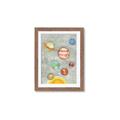 Picture of Watercolour Solar System I _GroupedProduct_Rectangle_Portrait_Mini_ _GroupedProduct_Rectangle_Portrait_Framed_Matted_