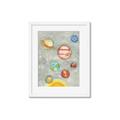 Picture of Watercolour Solar System I _GroupedProduct_Rectangle_Portrait_Mini_ _GroupedProduct_Rectangle_Portrait_Framed_Matted_