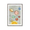 Picture of Watercolour Solar System I _GroupedProduct_Rectangle_Portrait_Mini_ _GroupedProduct_Rectangle_Portrait_Framed_Matted_