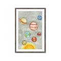 Picture of Watercolour Solar System I _GroupedProduct_Rectangle_Portrait_Mini_ _GroupedProduct_Rectangle_Portrait_Framed_Matted_