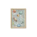 Picture of Watercolour Solar System II _GroupedProduct_Rectangle_Portrait_Mini_ _GroupedProduct_Rectangle_Portrait_Framed_Matted_