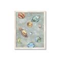 Picture of Watercolour Solar System II _GroupedProduct_Rectangle_Portrait_Mini_ _GroupedProduct_Rectangle_Portrait_Framed_Matted_