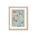 Picture of Watercolour Solar System II _GroupedProduct_Rectangle_Portrait_Mini_ _GroupedProduct_Rectangle_Portrait_Framed_Matted_