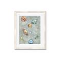 Picture of Watercolour Solar System II _GroupedProduct_Rectangle_Portrait_Mini_ _GroupedProduct_Rectangle_Portrait_Framed_Matted_