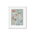 Picture of Watercolour Solar System II _GroupedProduct_Rectangle_Portrait_Mini_ _GroupedProduct_Rectangle_Portrait_Framed_Matted_