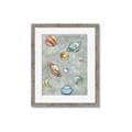 Picture of Watercolour Solar System II _GroupedProduct_Rectangle_Portrait_Mini_ _GroupedProduct_Rectangle_Portrait_Framed_Matted_