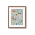 Picture of Watercolour Solar System II _GroupedProduct_Rectangle_Portrait_Mini_ _GroupedProduct_Rectangle_Portrait_Framed_Matted_