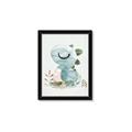 Picture of Sleepy Dino _GroupedProduct_Rectangle_Portrait_Mini_ _GroupedProduct_Rectangle_Portrait_Framed_Matted_