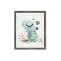 Picture of Sleepy Dino _GroupedProduct_Rectangle_Portrait_Mini_ _GroupedProduct_Rectangle_Portrait_Framed_Matted_