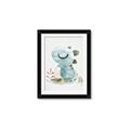 Picture of Sleepy Dino _GroupedProduct_Rectangle_Portrait_Mini_ _GroupedProduct_Rectangle_Portrait_Framed_Matted_