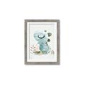 Picture of Sleepy Dino _GroupedProduct_Rectangle_Portrait_Mini_ _GroupedProduct_Rectangle_Portrait_Framed_Matted_