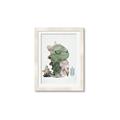 Picture of Smiley Dino _GroupedProduct_Rectangle_Portrait_Mini_ _GroupedProduct_Rectangle_Portrait_Framed_Matted_