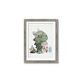 Picture of Smiley Dino _GroupedProduct_Rectangle_Portrait_Mini_ _GroupedProduct_Rectangle_Portrait_Framed_Matted_