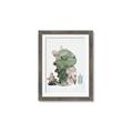 Picture of Smiley Dino _GroupedProduct_Rectangle_Portrait_Mini_ _GroupedProduct_Rectangle_Portrait_Framed_Matted_