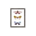 Picture of Pastel Butterflies I _GroupedProduct_Rectangle_Portrait_Mini_ _GroupedProduct_Rectangle_Portrait_Framed_Matted_