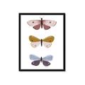 Picture of Pastel Butterflies I _GroupedProduct_Rectangle_Portrait_Mini_ _GroupedProduct_Rectangle_Portrait_Framed_Matted_