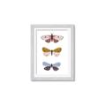 Picture of Pastel Butterflies I _GroupedProduct_Rectangle_Portrait_Mini_ _GroupedProduct_Rectangle_Portrait_Framed_Matted_