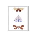 Picture of Pastel Butterflies II _GroupedProduct_Rectangle_Portrait_Mini_ _GroupedProduct_Rectangle_Portrait_Framed_Matted_