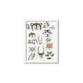 Picture of Safari Heads II (make bkg white) _GroupedProduct_Rectangle_Portrait_Mini_ _GroupedProduct_Rectangle_Portrait_Framed_Matted_