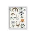 Picture of Safari Heads II (make bkg white) _GroupedProduct_Rectangle_Portrait_Mini_ _GroupedProduct_Rectangle_Portrait_Framed_Matted_