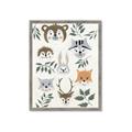 Picture of Safari Heads II (make bkg white) _GroupedProduct_Rectangle_Portrait_Mini_ _GroupedProduct_Rectangle_Portrait_Framed_Matted_
