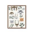 Picture of Safari Heads II (make bkg white) _GroupedProduct_Rectangle_Portrait_Mini_ _GroupedProduct_Rectangle_Portrait_Framed_Matted_