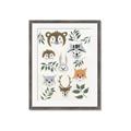 Picture of Safari Heads II (make bkg white) _GroupedProduct_Rectangle_Portrait_Mini_ _GroupedProduct_Rectangle_Portrait_Framed_Matted_