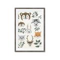 Picture of Safari Heads II (make bkg white) _GroupedProduct_Rectangle_Portrait_Mini_ _GroupedProduct_Rectangle_Portrait_Framed_Matted_