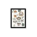 Picture of Safari Heads I (make bkg white) _GroupedProduct_Rectangle_Portrait_Mini_ _GroupedProduct_Rectangle_Portrait_Framed_Matted_