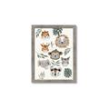 Picture of Safari Heads I (make bkg white) _GroupedProduct_Rectangle_Portrait_Mini_ _GroupedProduct_Rectangle_Portrait_Framed_Matted_