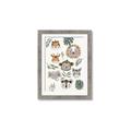 Picture of Safari Heads I (make bkg white) _GroupedProduct_Rectangle_Portrait_Mini_ _GroupedProduct_Rectangle_Portrait_Framed_Matted_