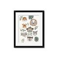 Picture of Safari Heads I (make bkg white) _GroupedProduct_Rectangle_Portrait_Mini_ _GroupedProduct_Rectangle_Portrait_Framed_Matted_