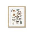 Picture of Safari Heads I (make bkg white) _GroupedProduct_Rectangle_Portrait_Mini_ _GroupedProduct_Rectangle_Portrait_Framed_Matted_