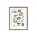 Picture of Safari Heads I (make bkg white) _GroupedProduct_Rectangle_Portrait_Mini_ _GroupedProduct_Rectangle_Portrait_Framed_Matted_