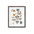 Picture of Safari Heads I (make bkg white) _GroupedProduct_Rectangle_Portrait_Mini_ _GroupedProduct_Rectangle_Portrait_Framed_Matted_