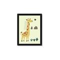 Picture of Smiling Giraffe _GroupedProduct_Rectangle_Portrait_Mini_ _GroupedProduct_Rectangle_Portrait_Framed_Matted_