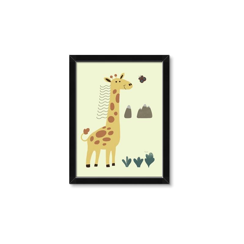 Picture of Smiling Giraffe _GroupedProduct_Rectangle_Portrait_Mini_ _GroupedProduct_Rectangle_Portrait_Framed_Matted_