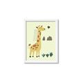Picture of Smiling Giraffe _GroupedProduct_Rectangle_Portrait_Mini_ _GroupedProduct_Rectangle_Portrait_Framed_Matted_